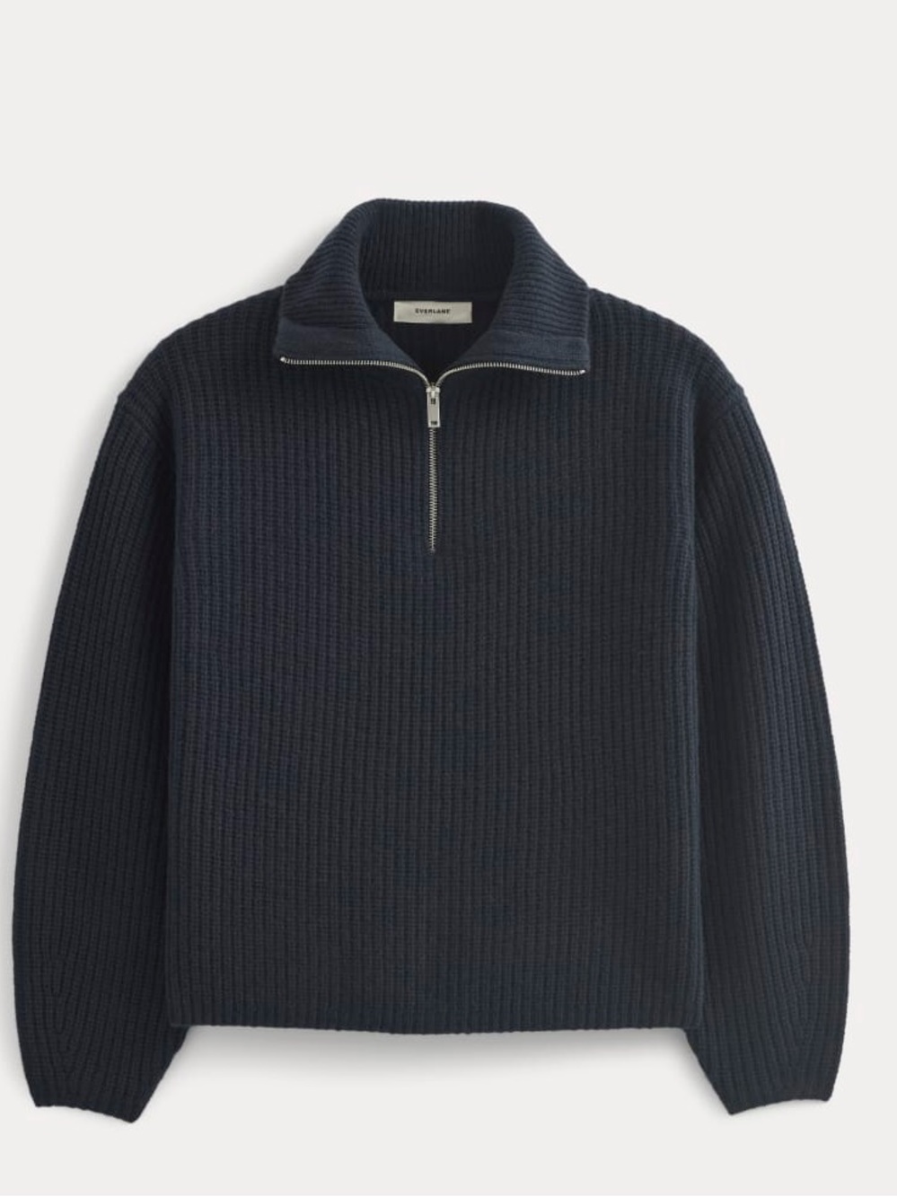 Everlane the Half Zip Sweater in Luxe Merino NWT - Picture 5 of 12